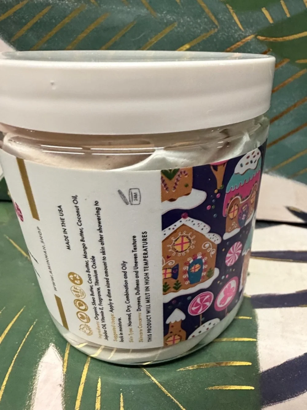 Aminnah Gingerbread Whipped Body Butter NWT
